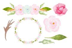 Spring Flowers Watercolor Graphics Product Image 2