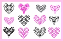 80 Valentine Love Hearts Collection ESP, JPG, PNG, SVG Product Image 8