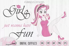 Pink lady, Girls just wanna have fun quote, Product Image 5