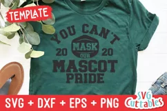 Sports svg Template 004 | You Can't Mask Our Pride | Shirt Product Image 1