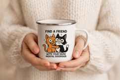 Cute &amp; Funny Cat BUNDLE, PNG. Product Image 12