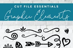 Swirl svg, flourish svg, swoosh svg, swashes svg, squiggle Product Image 2