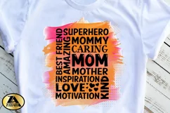 Mothers day Sublimation Mom PNG Mother Subway Watercolor PNG Product Image 3