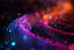 Abstract fiber optic lights background Product Image 1