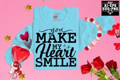 You Make My Heart Smile Svg Cut Files Creative Art Product Image 1