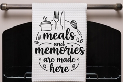 Meals And Memories Are Made Here svg, Farmhouse Kitchen Svg. Product Image 5