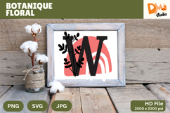 Botanique Floral Monogram Product Image 1