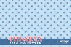 America 4th July Coquette Polka Dot Seamless Pattern Bundle Product Image 4