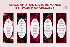 Smut Dark Romance Printable Bookmarks Bundle Gothic PNG Product Image 4