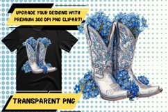 Blooming Wilderness: Spring Watercolor Sublimation Product Image 1
