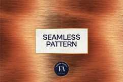 Copper Metallic Texture | Brushed Foil Background Product Image 3