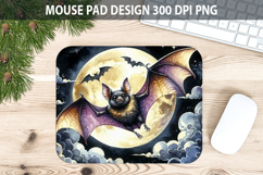 Rat Mouse pad Sublimation - Halloween Animal PNG Design Product Image 1