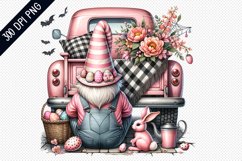 Easter Day Gnome - Sublimation Clipart PNG Design Product Image 1