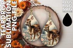 Whimsical Teardrop Earrings Ideas, Christmas Product Image 1