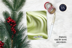 Matcha Liquid Marble, Green Abstract Swirl Digital Paper Product Image 4