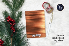 Copper Metallic Texture | Brushed Foil Background Product Image 4