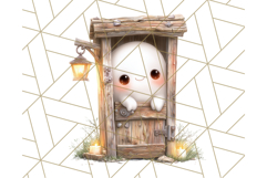 Old West Ghost Halloween PNG Clipart Product Image 2
