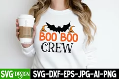 Boo Boo Crew SVG Cut File,Boo Boo Crew Sublimation Design Product Image 1
