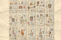 Ephemera Ice Cream Junk Journal Pages Product Image 2