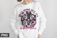 Dead Inside But It&#039;s Valentine - Valentine&#039;s Day Sublimation Product Image 1