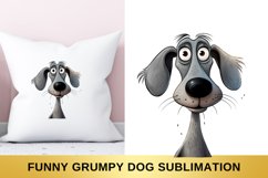 Funny Grumpy Dog Sublimation, Grey Dog Bundle Product Image 14