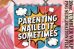 Heartfelt dreams 20oz tumbler wrap, Sarcastic Quote Product Image 1
