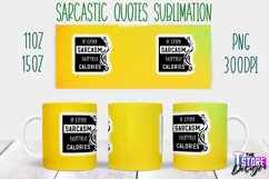 Sarcastic Quotes Sublimation | PNG Design | Funny v.2 Product Image 4