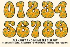 Cute Dinisaur Alphabet &amp; Numbers PNG - 300 DPI Clipart Product Image 5