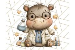Zoo Animal Occupations PNG, Cute Career Clipart Product Image 2