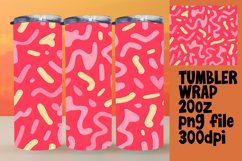 Neon Elegance 20oz Tumbler Art Product Image 1