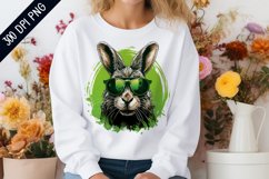 St. Patrick&#039;s Day Bunny Sublimation -Bunny Sublimation Product Image 1