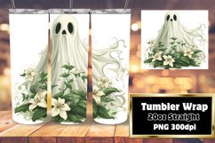 Charming Ghostly Tumbler Art Product Image 1