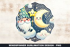 Christmas Wind Spinner Sublimation Design Product Image 1