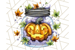 Halloween Monster Clipart PNG, Monsters in Jars, Spooky Png Product Image 2