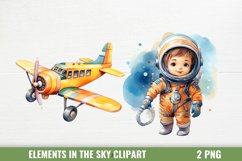 Elements In The Sky And Space Clipart Product Image 1