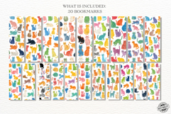 Whimsy Cats Bookmarks Png Bundle Product Image 2