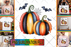 Vibrant TSHIRT Art Ideas, Pumpkin Watercolor Product Image 1