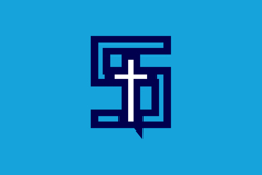 Letter S Cross Church and Chat Logo Product Image 2