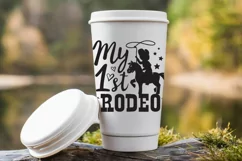 My first rodeo svg, Little cowboy svg, png Cut file Product Image 5