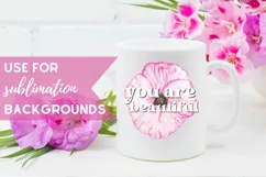 Pastel Poppies Flowers Watercolor Clip Art Floral Set Product Image 2