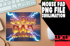 SWEET MOUSE PAD INNOVATIVE PNG, Father's Day Product Image 1
