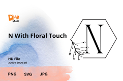 With Floral Touch Product Image 1