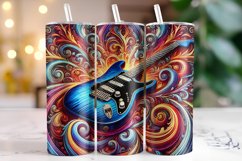 Guitar Tumbler Wrap | Sublimation | Tumblers Product Image 1