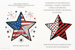 4th of July Stars Clipart Product Image 2