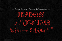 Grudge - Gothic Blackletter Typeface Product Image 14