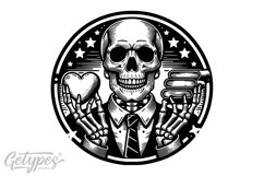 Teacher Skeleton SVG - Skeleton Teacher , Teacher SVG Product Image 1