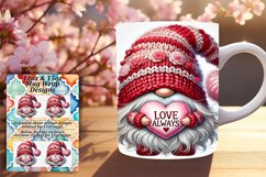 Stunning 11oz Mug Wrap Png Artwork , Gnomes Product Image 1