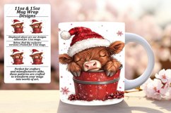 Sweet 15oz Mug Wrap Png Design , Christmas Product Image 1