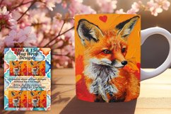 Mug Makeover with Vibrant Pop Art Animals Product Image 1