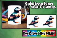 Joyful sunsets 11oz 15oz sublimation wrap, Animals Art Product Image 1